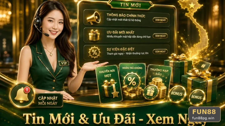 FUN88PGWIN 02 Khuyến Mãi Bản Đối Chiếu — Bảng Kiểm Tra Cho Thời Hạn Và Phạm