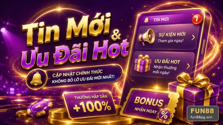 Cách Người Chơi FUN88 Phân Biệt Ưu Đãi Hợp Lệ Qua Điều Kiện Nhận Thưởng