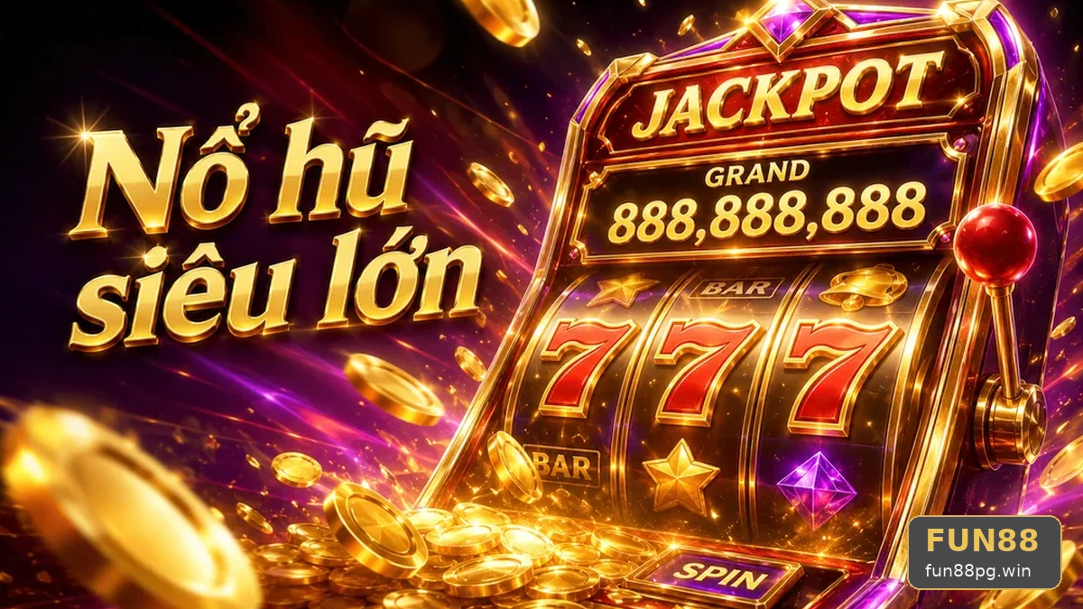 Khám Phá Dữ Liệu Nổ Hũ Slot Và Jackpot Qua Ảnh FUN88
