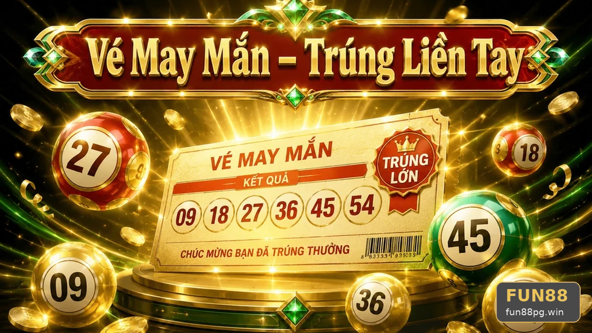 Bốn Bước Đối Chiếu Vé Số Và Kết Quả Xổ Số Trực Tuyến Tại FUN88