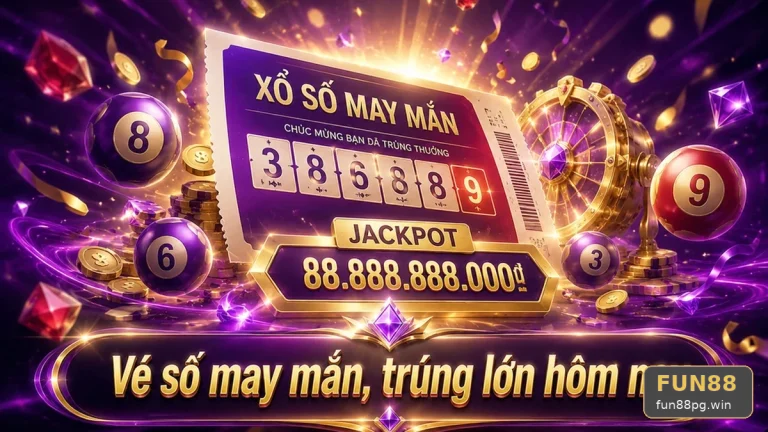 Cầm Vé Số FUN88 Đến Khi Dò Xong: Chuỗi Kiểm Tra Kết Quả Xổ Số